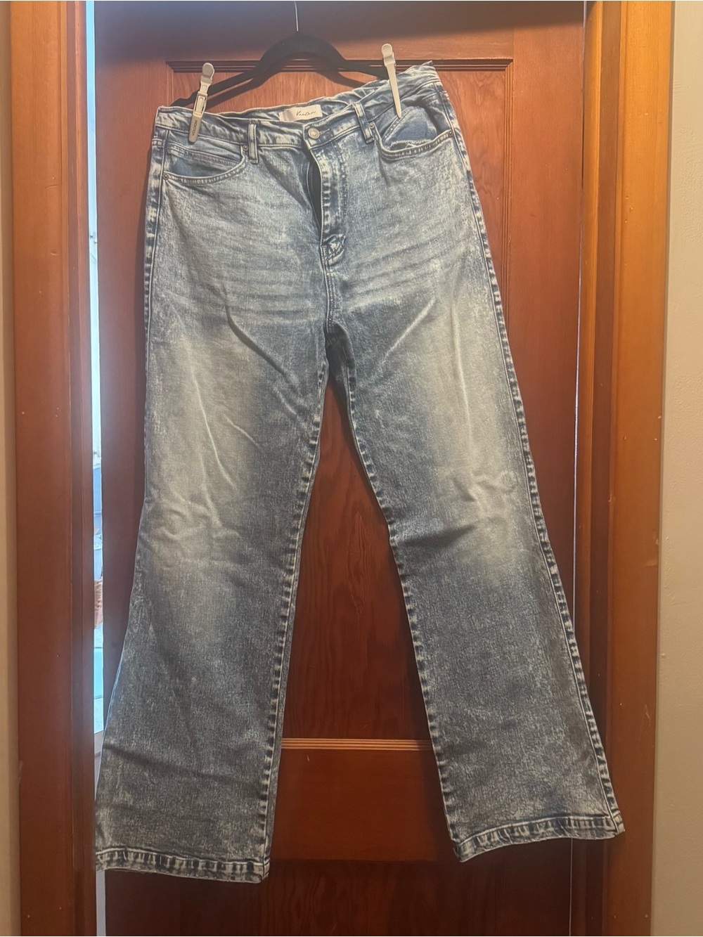 KanCan Light Blue High-Rise Flare Jeans
